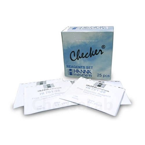 Reagente para Cloro Livre Linha Checker 25 testes HI701-25