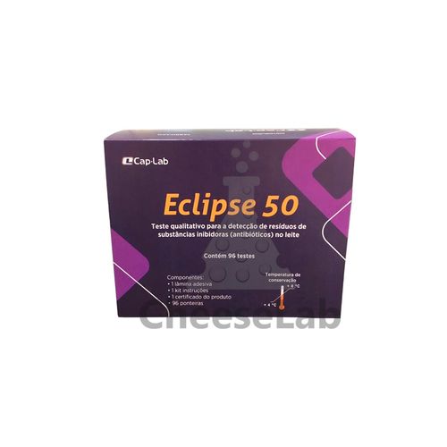Eclipse 50 - Teste para Detecção de Inibidores e Antibióticos no Leite (96 TESTES)