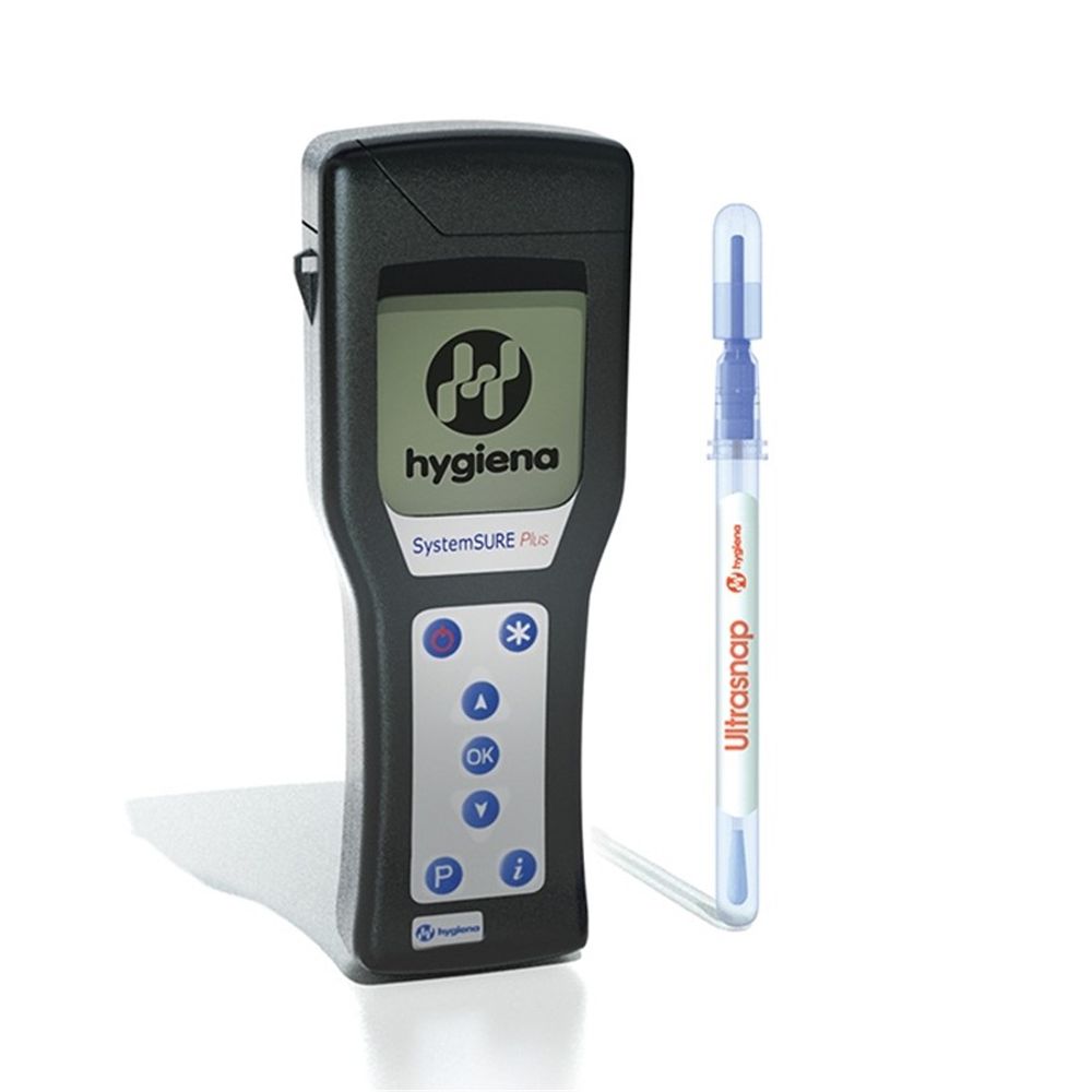 Luminômetro Hygiena SystemSURE Plus + Teste de Superfície por ATP cheeselab